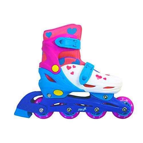 SPORT ONE Patines de línea Easy Roller Rosa EU 35-38