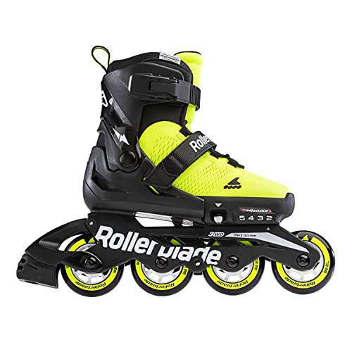 Rollerblade Microblade Se Patines en línea Amarillo Neon/Negro 21