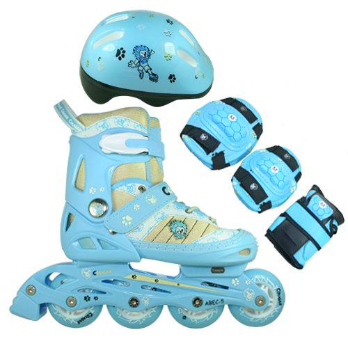 FA Sports - Patines en línea con frenos para niños (talla pequeña