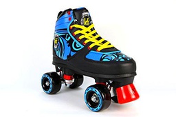 KRF The New Urban Concept Ethnic Patines Paralelo 4 Ruedas, Negro, 36