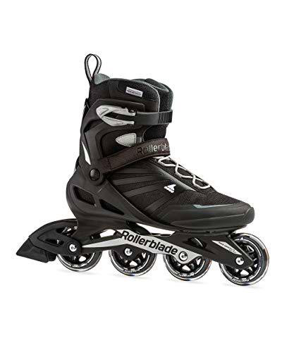 Rollerblade ZETRABLADE Patines, Adultos Unisex, Negro/Plata, 285