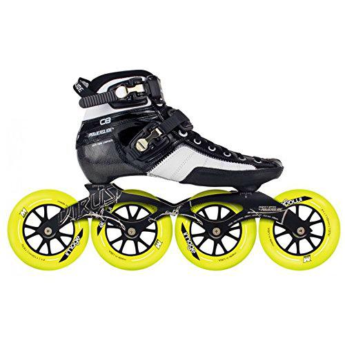 Patines en línea Xx poweslide Negro negro/blanco Talla:43