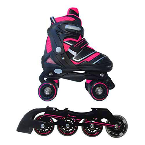 Garlando - Patines Convertibles Misura L Lila / Negro