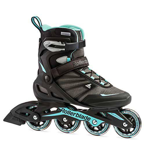 Rollerblade ZETRABLADE W Patines, Mujeres, Negro/Azul, 245