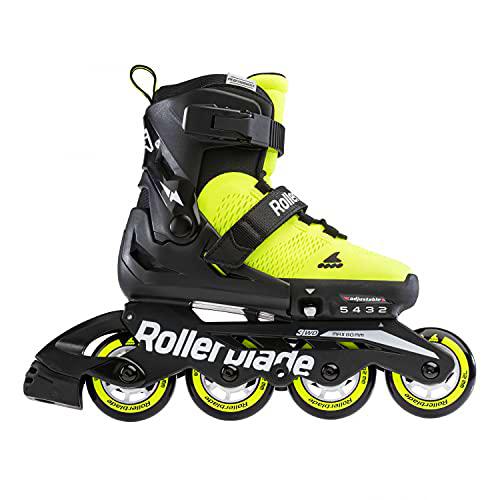 Rollerblade Microblade Se Patines en línea Amarillo Neon/Negro 23