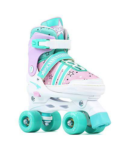 SFR Skates SFR Spectra Adjustable Quad Skates Patines Patinaje Unisex Infantil