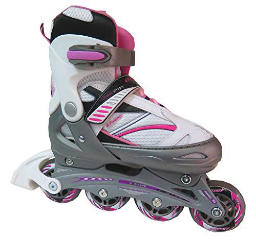 Pro Accro de los niños Ajustable Patines en línea, Multi-Coloured