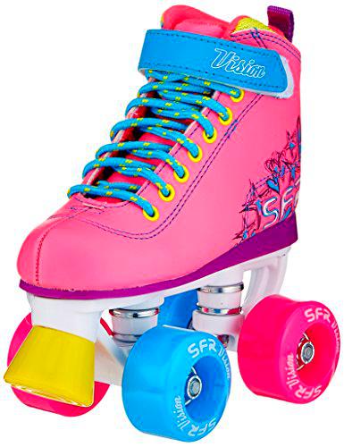 SFR Vision II Patines, Unisex niños, Tropical, 34