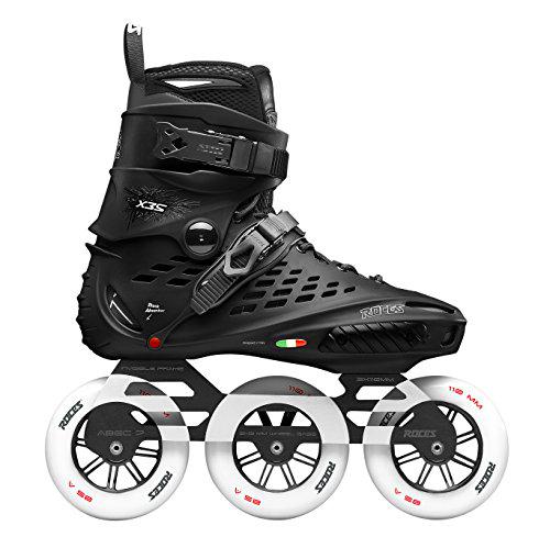 Roces X 35 3 x 110 TIF Patines en línea, Unisex, X35 3X110 TIF, Negro, 47