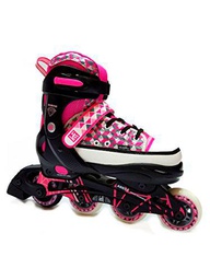 KRF Diamond Patines en línea, Mujer, Rosa, L (37-40)