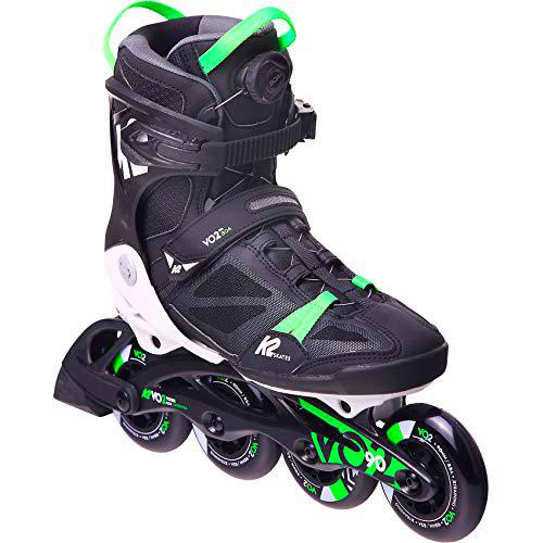 K2 VO2 90 Boa M 30E0880 - Patines en línea para Hombre con Bota Blanda K2