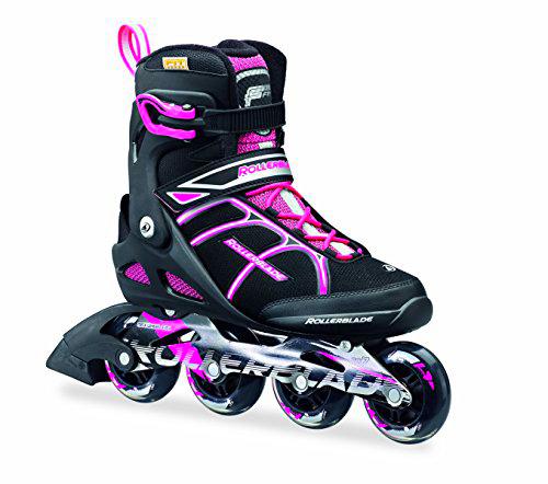 Macroblade 80, Patines en Línea Unisex, Negro/Rosa, 6