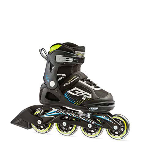 Rollerblade Phaser Combo Patines, Juventud Unisex, Negro/Verde, 28