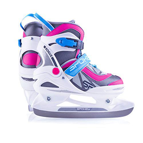 Spokey Unisex Rogue ABEC7 Carbono en línea Hockey Ice-Skates 29 - 32