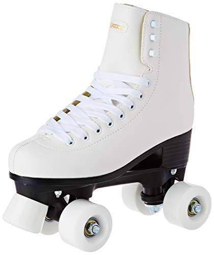 Roces RC1 Classic Roller 1 Patines de Ruedas, Mujer, Blanco, 38