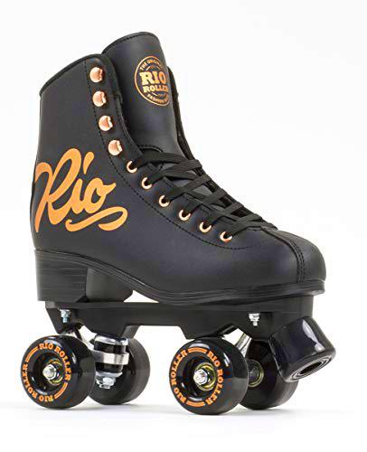 Rio Roller Quad Skates Patines Patinaje Infantil, Juventud Unisex