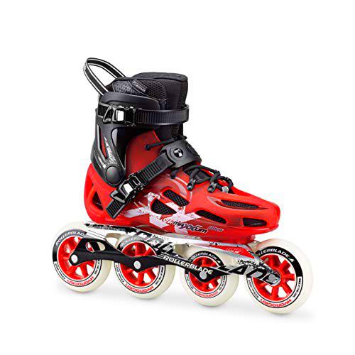 Rollerblade Maxxum 100 Patín, Adultos Unisex, Rojo/Negro, 41