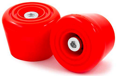 Rio Roller Stoppers Freno, Unisex Adulto, Rojo, Talla Única