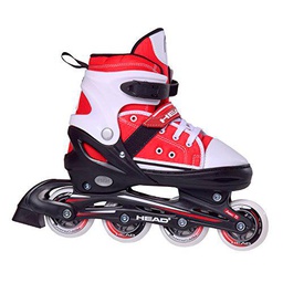 Head Patines en línea-H4JR12 línea, Niños, Rojo/Blanco, 34