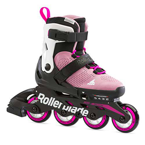 Rollerblade Microblade G Patines en línea, Niñas, Rosa y Blanco, 230