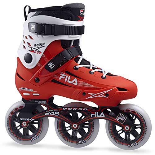 Fila Houdini Pro - Patines en línea Unisex, Rojo, Blanco, 40,5