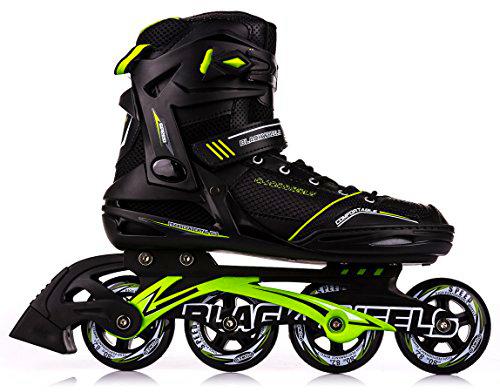 Blackwheels Slalom Green - Patines en línea para Hombre (Talla 43)