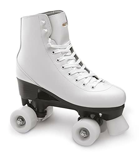 Roces RC1 Classic Roller 1 Patines de Ruedas, Mujer, Blanco, 37