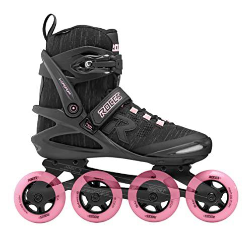 Roces Warp Thread W Tif, Patines en línea Mujer, Black Light Pink, 36 EU