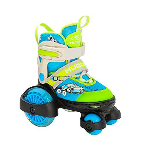 HUDORA My First Quad - Patines LED (Talla 30-33)