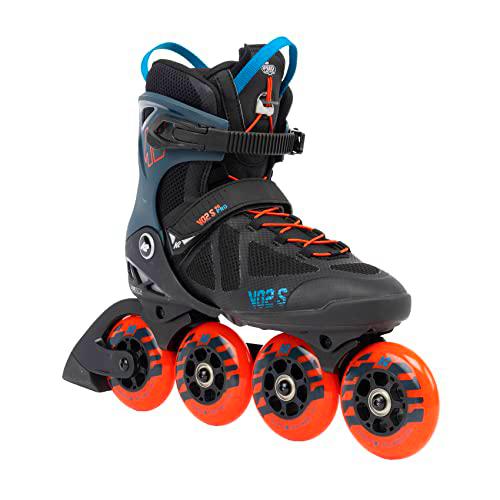 K2 Vo2 S 90 Patines en línea, Unisex Adulto, Negro