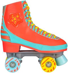 Nijdam Patines Roller • LED Star Zebra •