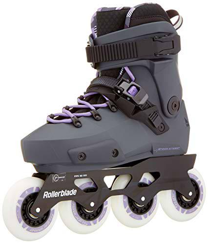 Rollerblade Twister Edge W Patines Gris, Mujeres, Anthracite/Lilac, 235