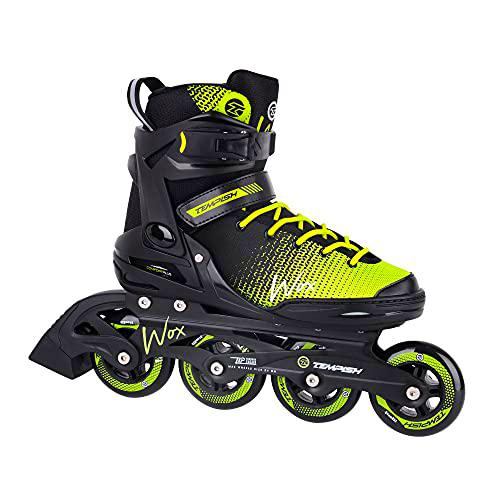 TEMPISH Wox Patines en línea, Hombres, Negro y Verde, 46