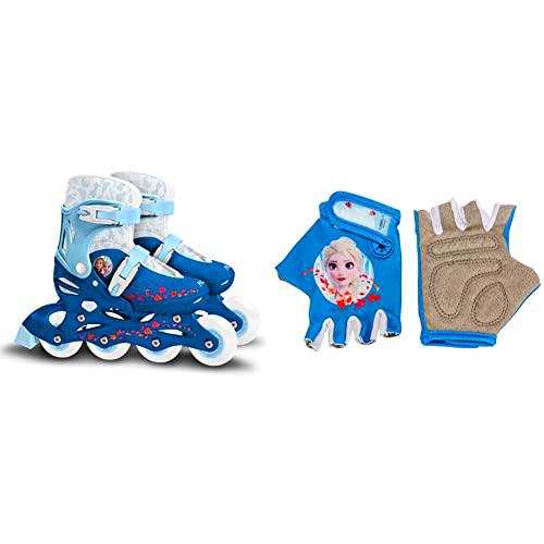 Stamp- Adjustable IN-Line Patines en línea Frozen II Size 30-33 Disney