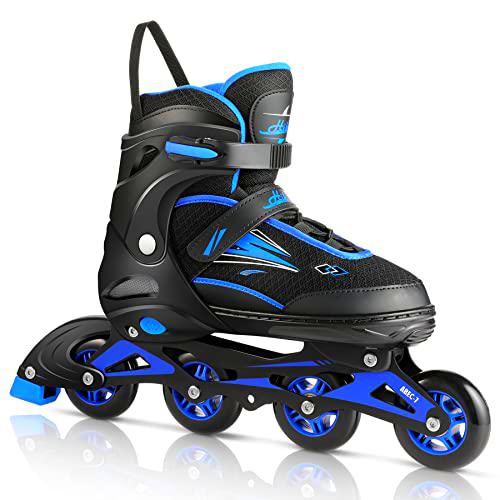 Hikole Patines en línea para Mujer, Hombre, Ajustable