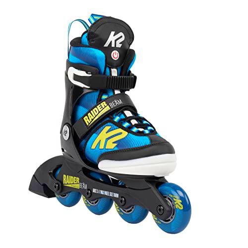 K2 Raider Beam Patines en línea, Niños, Azul-Amarillo