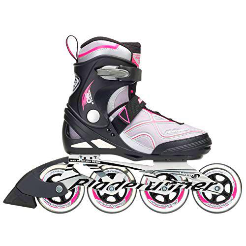 ROLLERBLADE Formula 90 W Patines, Mujeres, Negro/Purpureo, 36,5