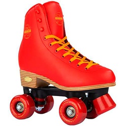 Rookie Rollerskates Patines, Juventud Unisex, Red (Rojo), 34