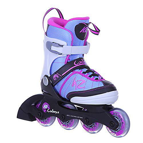 K2 Cadence JR Girl 30C0350 - Patines en línea para niña (con Bota Blanda K2)