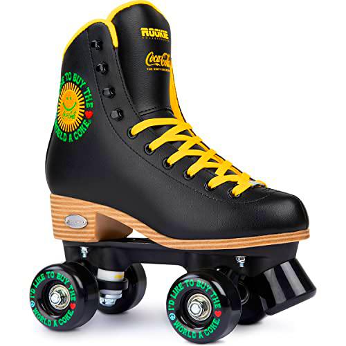 Rookie Rollerskates Patines, Juventud Unisex, Black (Negro), 38