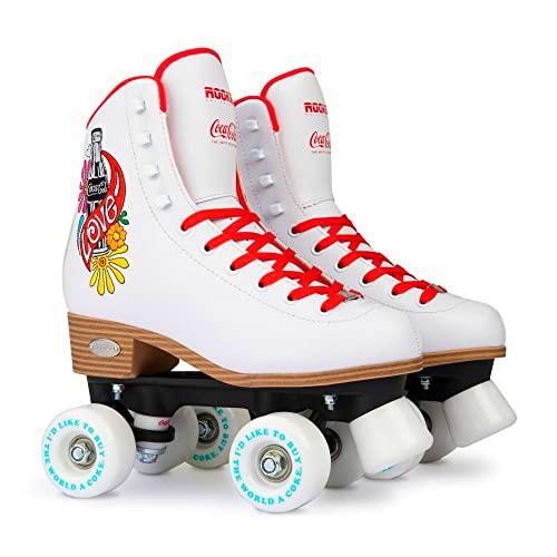 Rookie Rollerskates Patines, Juventud Unisex, White (Blanco), 37