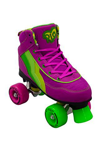 Rio Roller RIO140 Patines, Unisex niños, Morado (Grape), 34