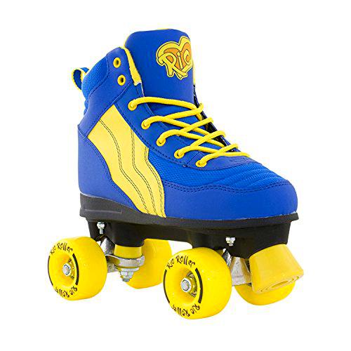 Rio Roller RIO095 Patines, Unisex Adulto, Azul (Blue/Yellow), 39.5