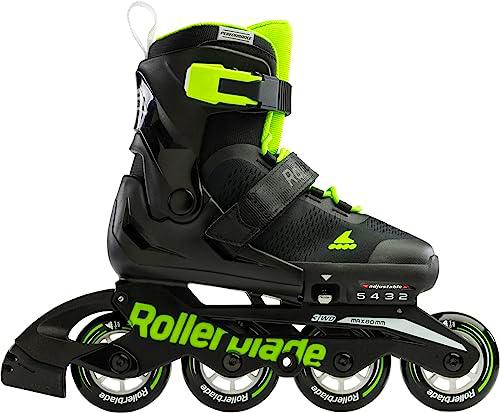 Rollerblade Patines MICROBLADE Talla: 28 línea, Unisex Adulto, Negro