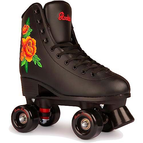 Rookie Rollerskates Patines, Juventud Unisex, Black (Negro), 38