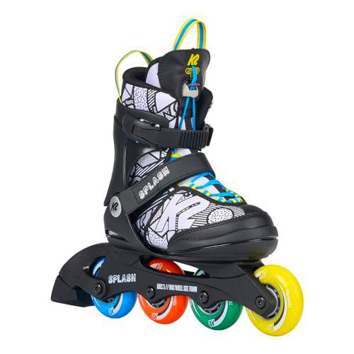 K2 Skates Patines en línea Splash Multi para niñas y niños