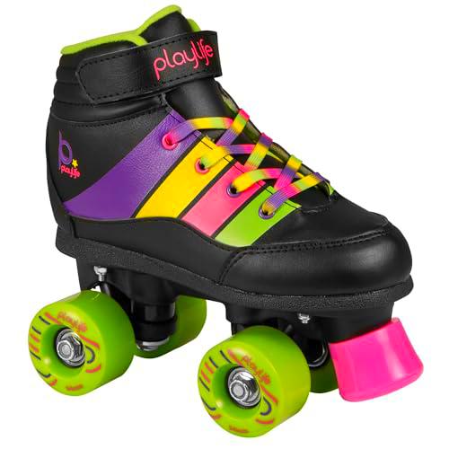 chaya Groove Patines de Ruedas, Niños, Negro, 36