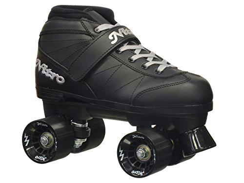 Epic Skates Super Nitro 8 - Patines de Cuatro velocidades para Interiores y Exteriores