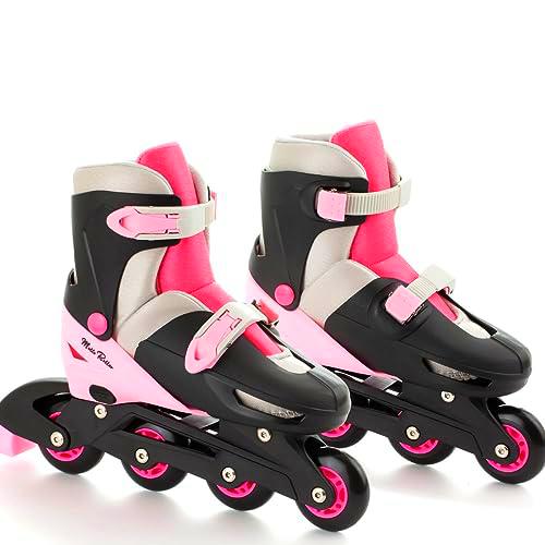 MOLTO | Patines 4 Ruedas en Linea Rosa | Patines para Niños | Patines Evolutivos Infantiles | Patinaje Unisex | Juguetes Educativos para Niños | Niños a Partir de 36 Meses