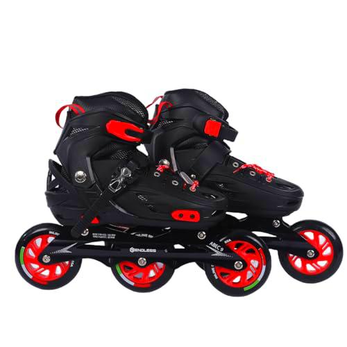 Endless EL1033 Inline Adjustable Skates Large 39 EUR (UK 5.5)